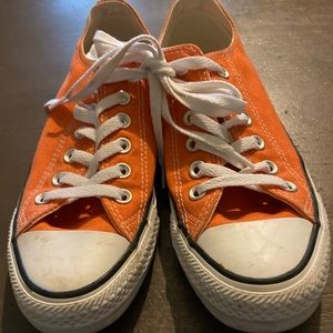 Orange Converse